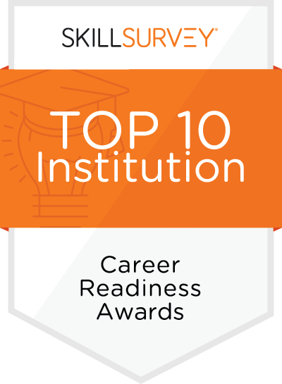 Skill Survey: Top 10 Institution, Career Readiness Awards